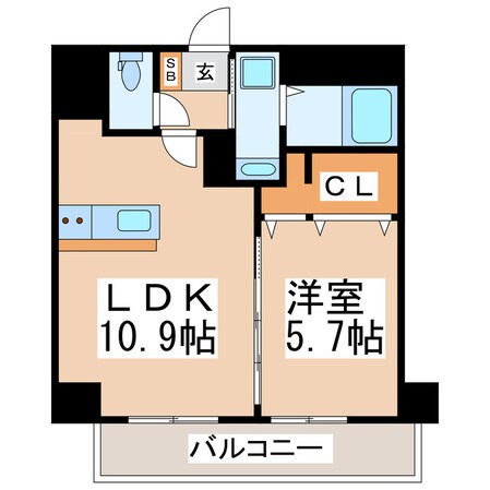 ダコタハウス世安の物件間取画像